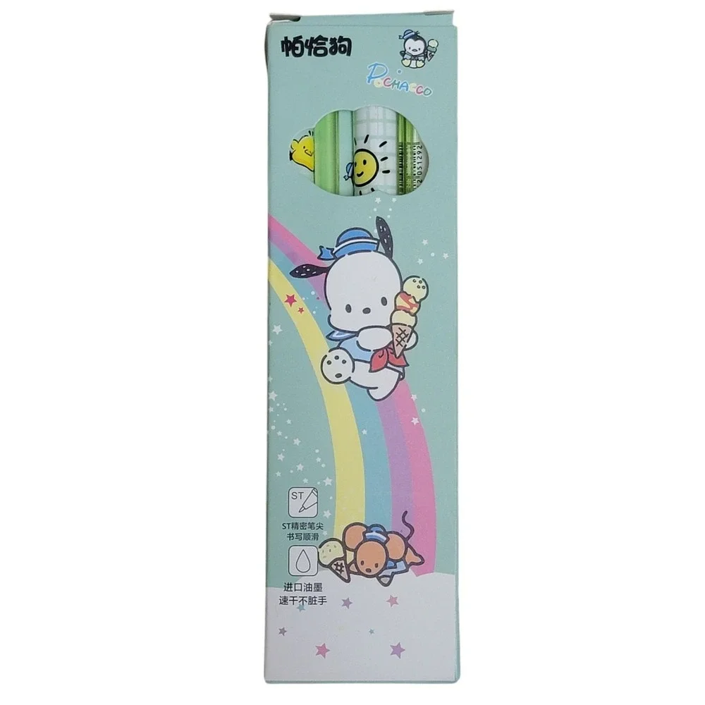 Sanrio Pochacco Stationery Set Kawaii A5 Size Journal Pens Bundle Gift Retro